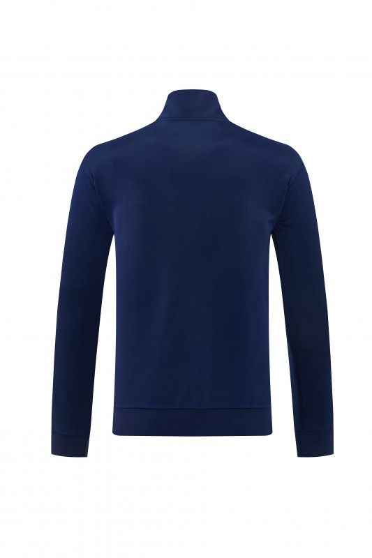 2026 Adidas Navy Blue Full Zipper Jacket + Long Pants