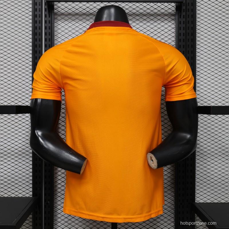 Player Version 26/27 AS Roma x Adidas Originals Orange Special Edition Jersey