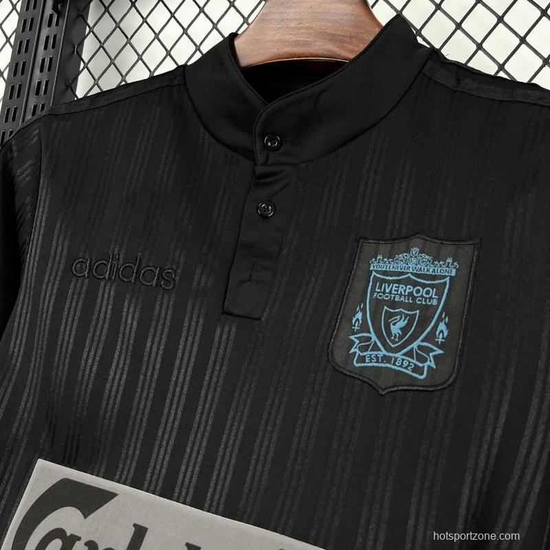 25/26 Liverpool Vintage 95/96 Remake Black Jersey