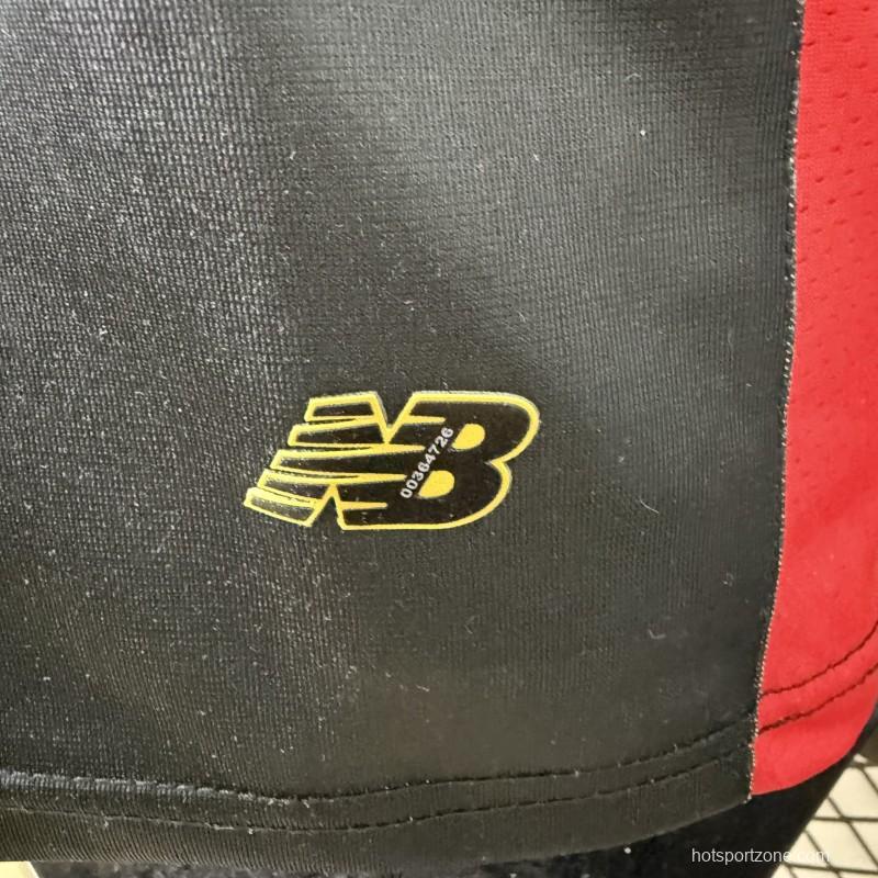 Player Version 25/26 Deportivo Toluca FC Black Jersey with Polo Collar