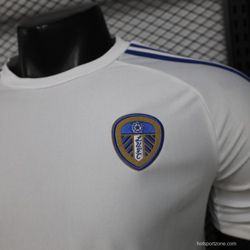 Player Version 25/26 Leeds United White  Home  Jersey
