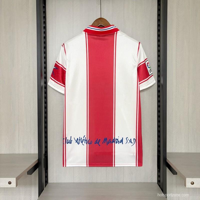 1999/00 Retro Atletico Madrid Home Jersey