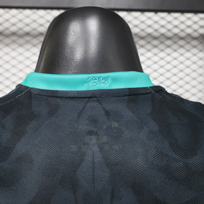 Player Version 26/27  Brazil  Charcoal Black & Mint Teal  Special Edition Jersey