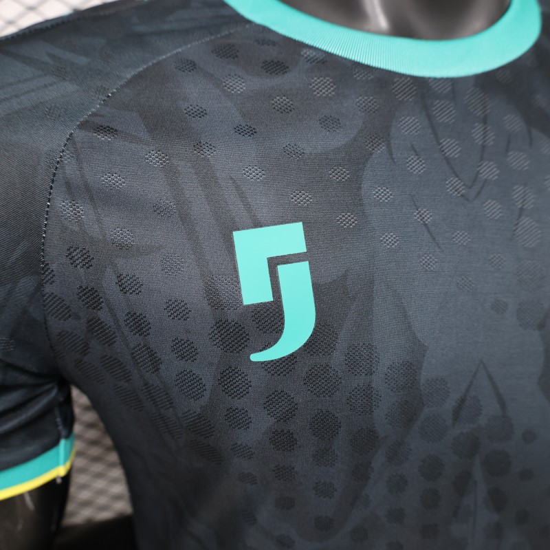 Player Version 26/27  Brazil  Charcoal Black & Mint Teal  Special Edition Jersey