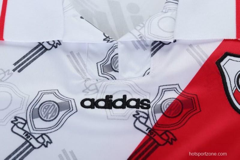 Retro 96/97 Kids River Plate Home Jersey