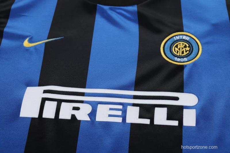Retro Kids 99/00 Inter Milan Blue-Black Home Jersey