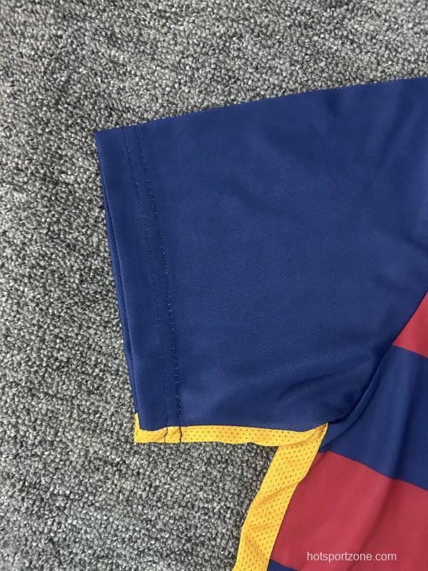 Retro Kids 15/16 FC Barcelona Home Jersey