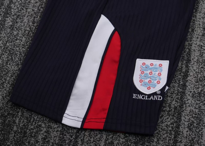 Retro Kids 1998 England Home Long Sleeve Jersey