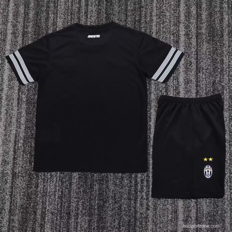 Retro 2012/13 Kids Juventus Black Away Jersey