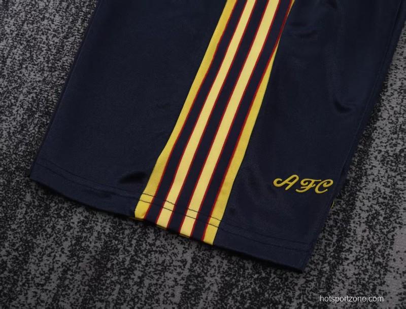 Retro Kids 88/90 Arsenal Yellow Away Jersey