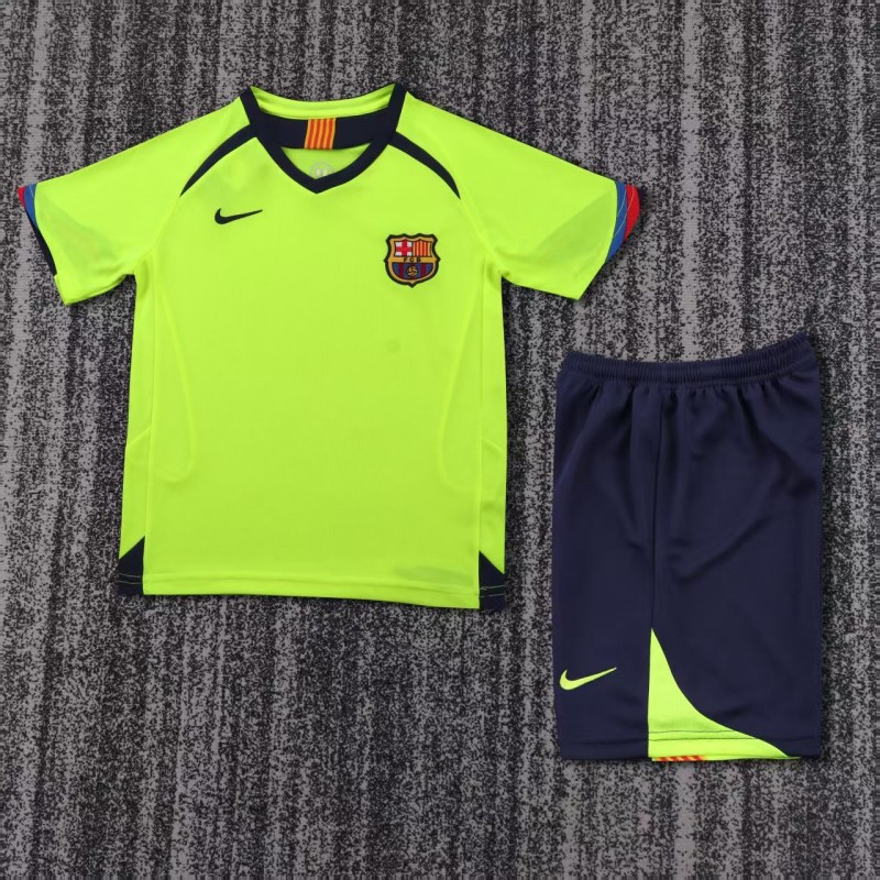 Retro Kids 05/06 Barcelona Away Jersey
