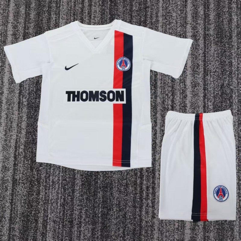 Retro Kids 02/03 PSG/Paris Saint-Germain Away Jersey