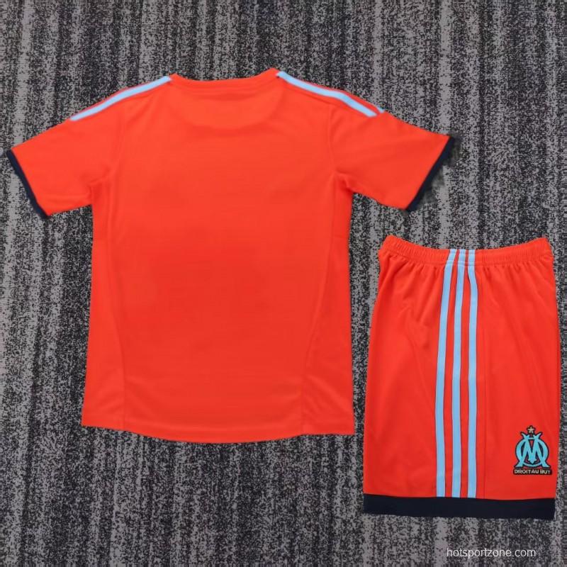 Retro Kids 11/12 Olympique Marseille Away Jersey