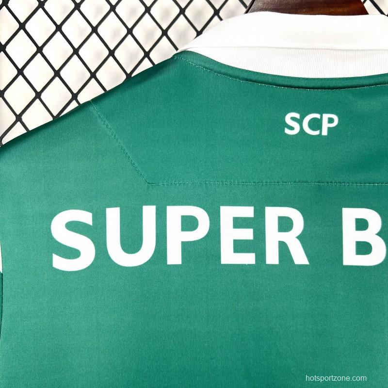 2018/19 Retro Sporting CP Home Jersey