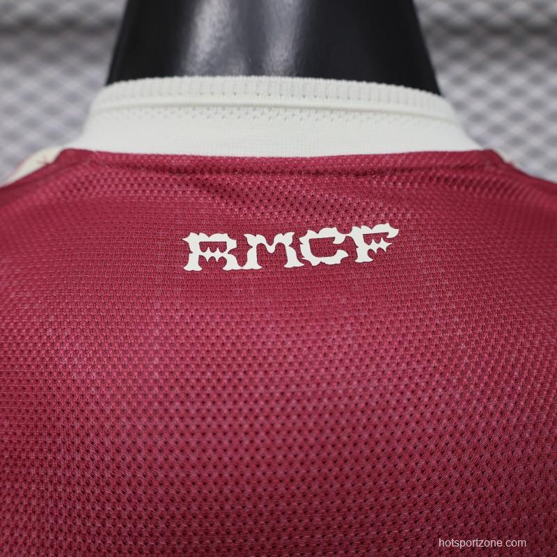 Player Version 26/27 Real Madrid Third Burgundy Red Jersey
