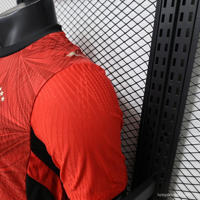 Player Version 2026 Egypt Red  Home Jersey