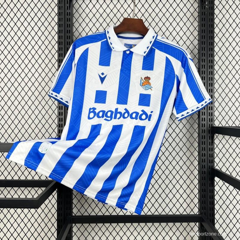 2025/26 Mens Real Sociedad Vintage Jersey