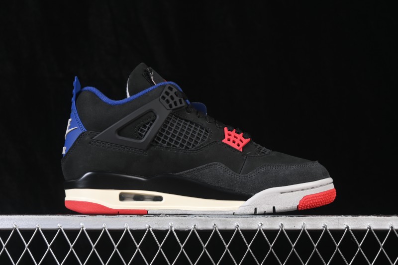 Nike Air Jordan 4 Retro AJ4 Black Grey Blue - FV5029-003