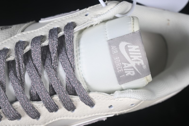 Nike Air Force 1 '07 Low Light Bone Grey Low-Top Casual Skate Shoes - DN9688-107