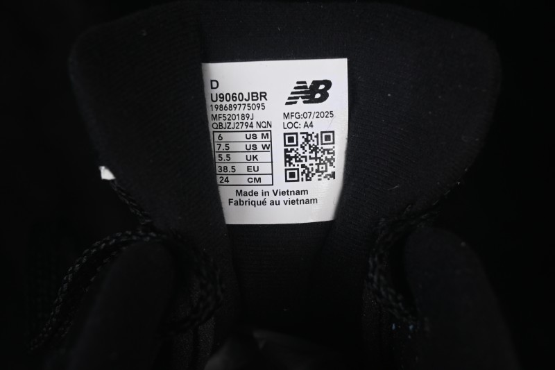 New Balance 9060 Retro Casual Running Shoes with ABZORB Cushioning - U9060JBR