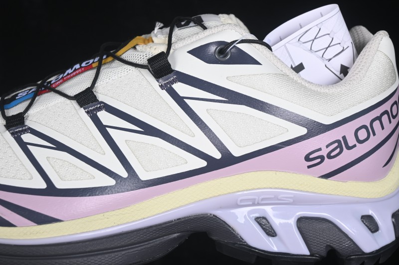 Salomon XT-6 Advanced Trail Running Shoes with Quicklace System - 477376-32