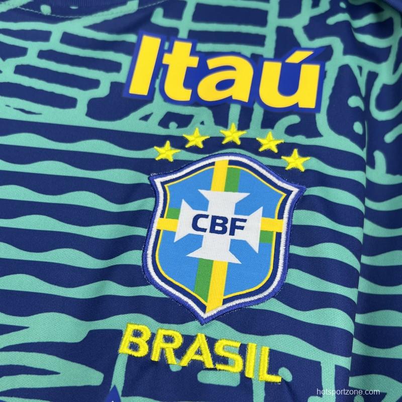 2024 Retro Brazil Pre-Match Jersey