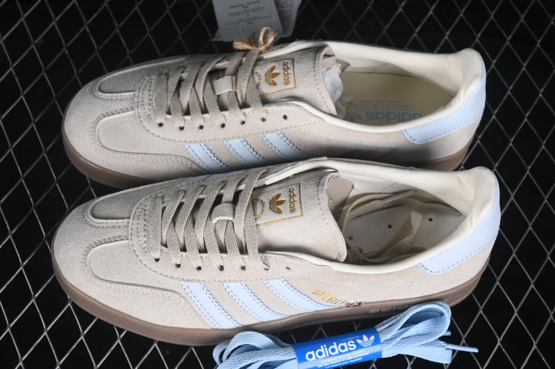 Adidas Originals Gazelle Indoor Retro Skateboarding Shoes with Suede Upper and Rubber Sole - JR2432
