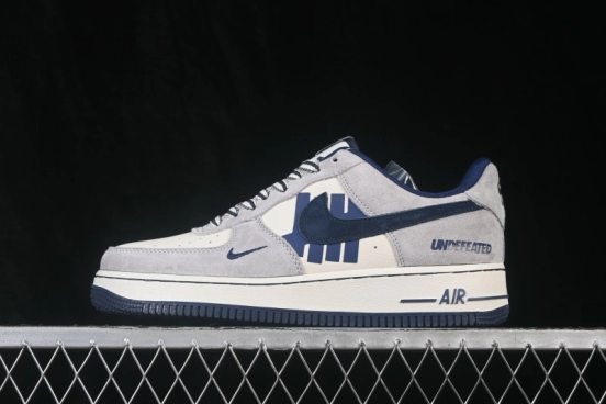 Nike Air Force 1 '07 Low Canvas Casual Skateboarding Shoes with Full-Length Air Cushion - FV3694-113