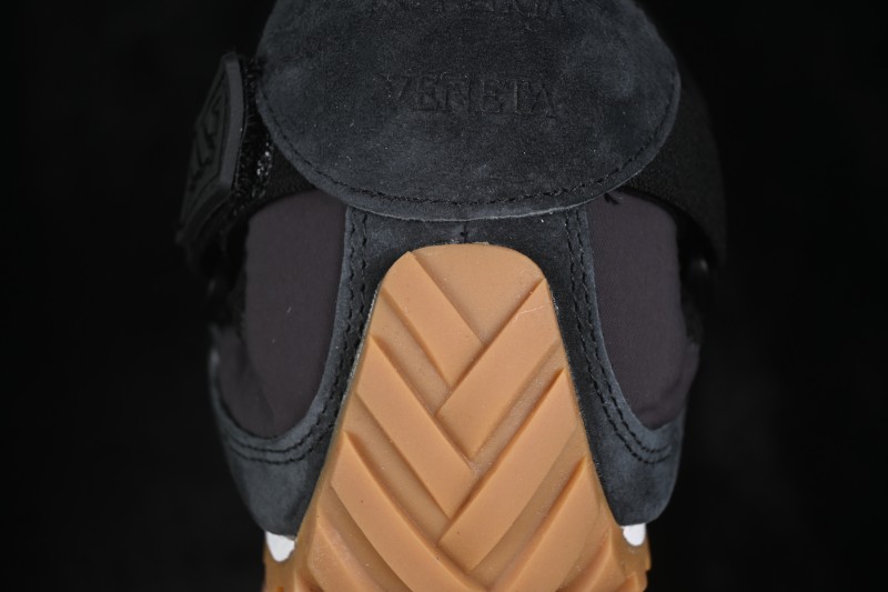 Bottega Veneta Orbit Flash Suede Round-Toe Mary Jane Low-Top Lifestyle Sneakers - AJE5