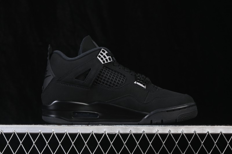 Nike Air Jordan 4 Retro Black Cat Basketball Shoes - FV5029-010