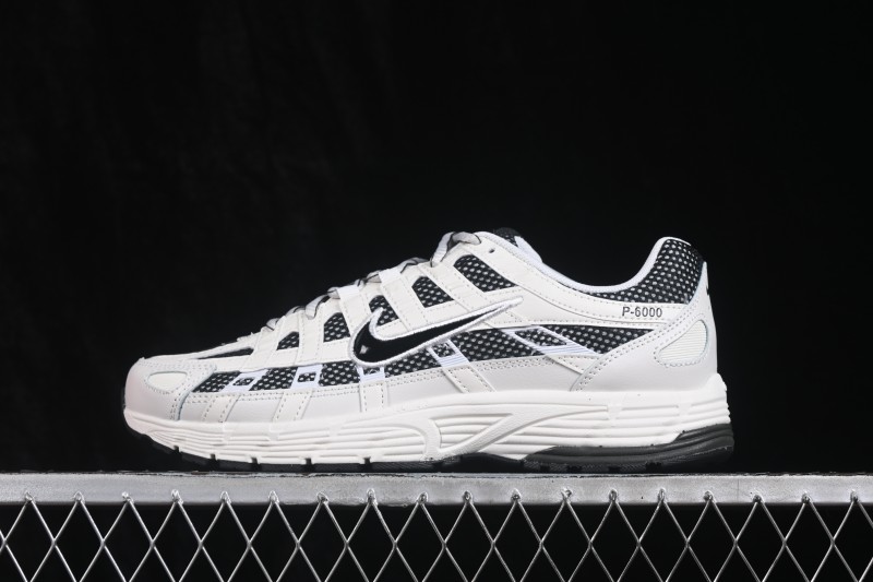 Nike P-6000 Premium Retro Running Shoes with Layered Design and Lightweight Construction - IO8711-101