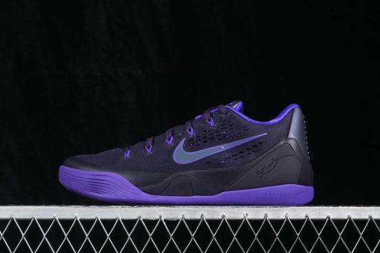 Nike Kobe 9 Elite Low EM Protro Basketball Shoes with Purple Dynasty Colorway - IH1401-500
