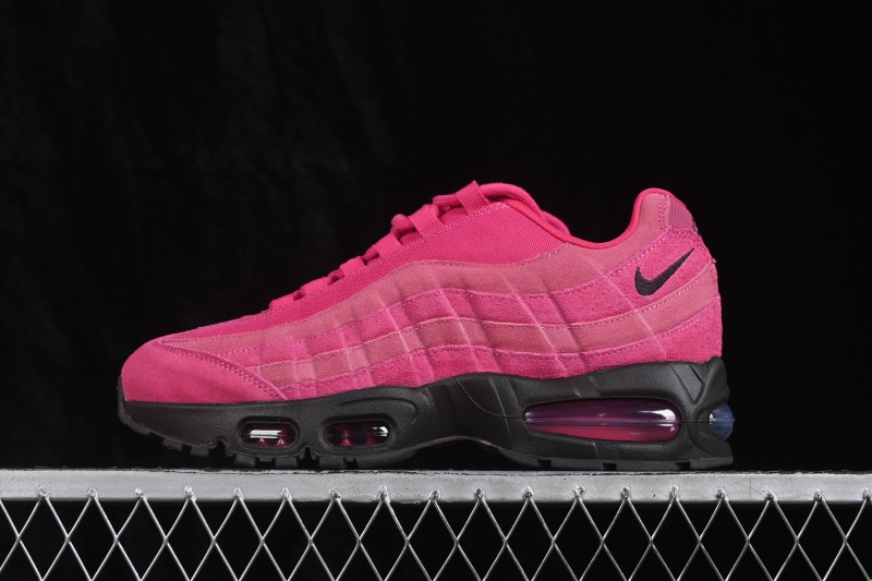 Nike Air Max 95 Retro Cushioned Running Shoes with Air Sole Unit - II7632-600