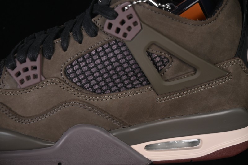 Nike A Ma Maniere x Air Jordan 4 Retro Dark Mocha Basketball Shoes - IF3102-200