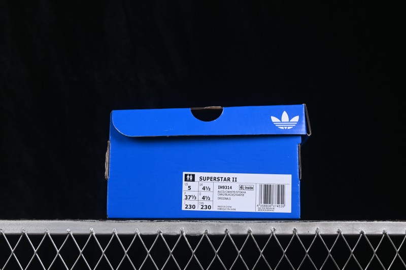 Adidas Originals Superstar II Classic Casual Shoes with Shell Toe Design - IH9314