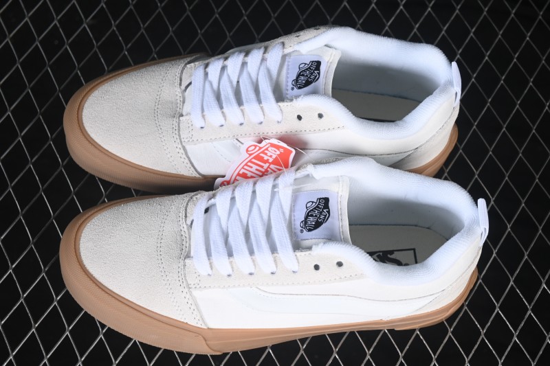 Vans Knu Skool Low-Top Casual Skate Shoes - VN0009D22CJI
