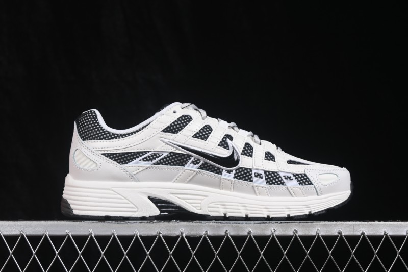 Nike P-6000 Premium Retro Running Shoes with Layered Design and Lightweight Construction - IO8711-101