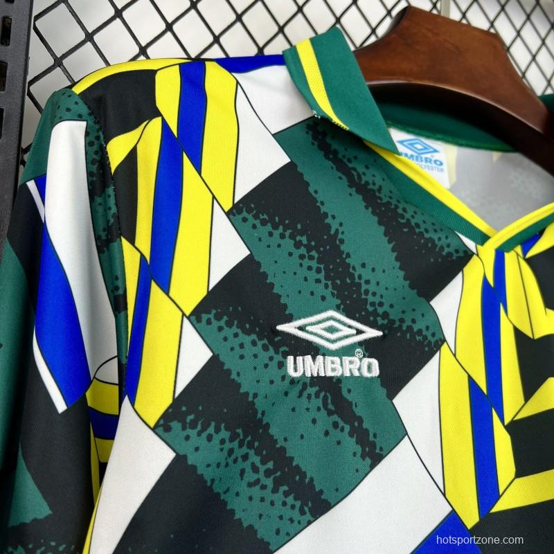 1994 Retro Brazil Goalkeeper Long Sleeve Jersey