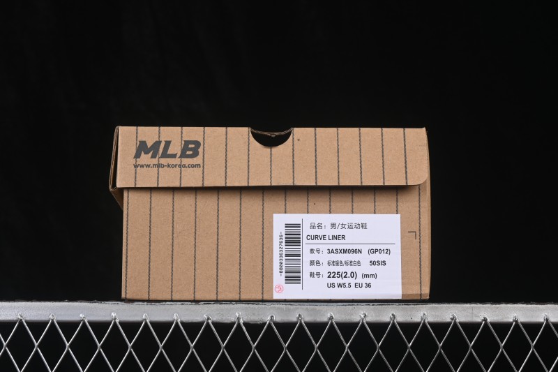 New York Yankees MLB Chunky Curve Liner Thick Sole Casual Running Shoes - 3ASXM096N50SIS