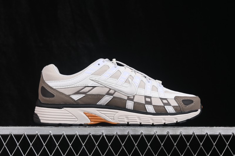 Nike P-6000 SE Retro Running Sneakers with Layered Design and Lightweight Construction - IO1904-104