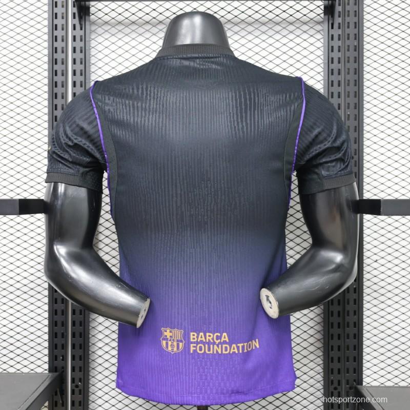 Player Version 26/27 FC Barcelona × Kobe Black & Purple  Special Edition Jersey