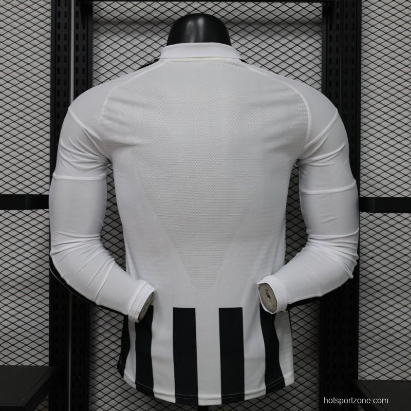 Player Version 26/27 Juventus Home Long Sleeve Jersey