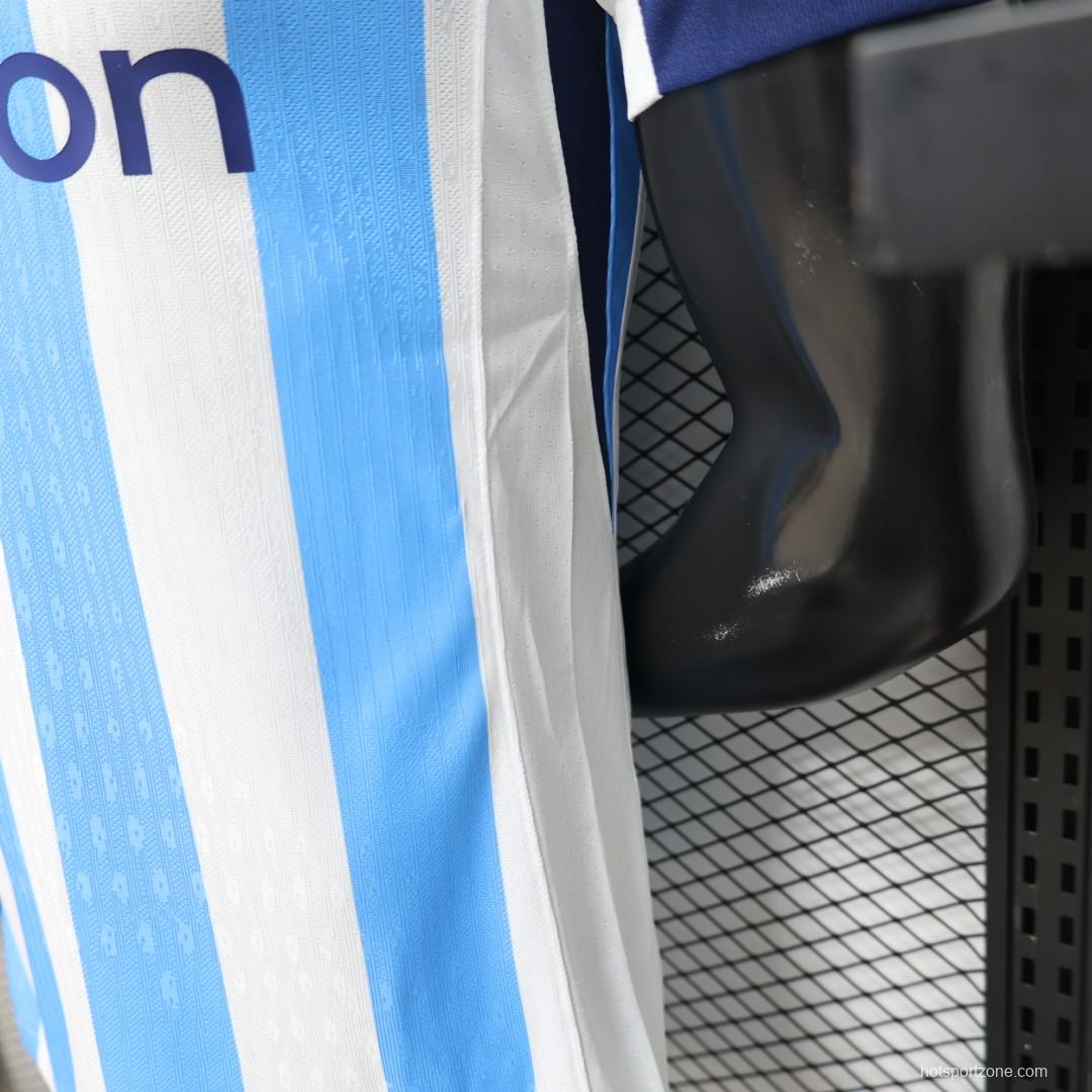 Player Version 26/27 Racing Club Blue & White Stripes Home Jersey