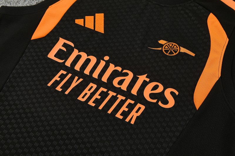 26/27 Arsenal Black Sleeveless Training Vest +Shorts Set
