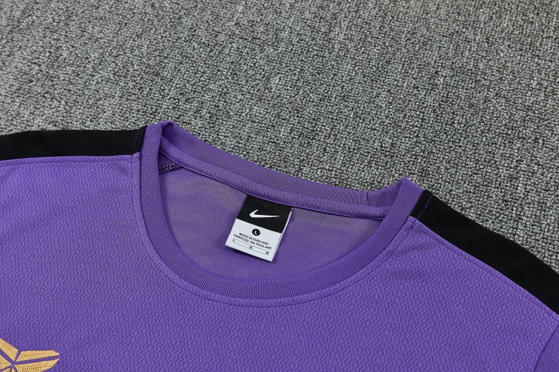 26/27 Barcelona Purple & Black Short Sleeve+Soccer Shorts