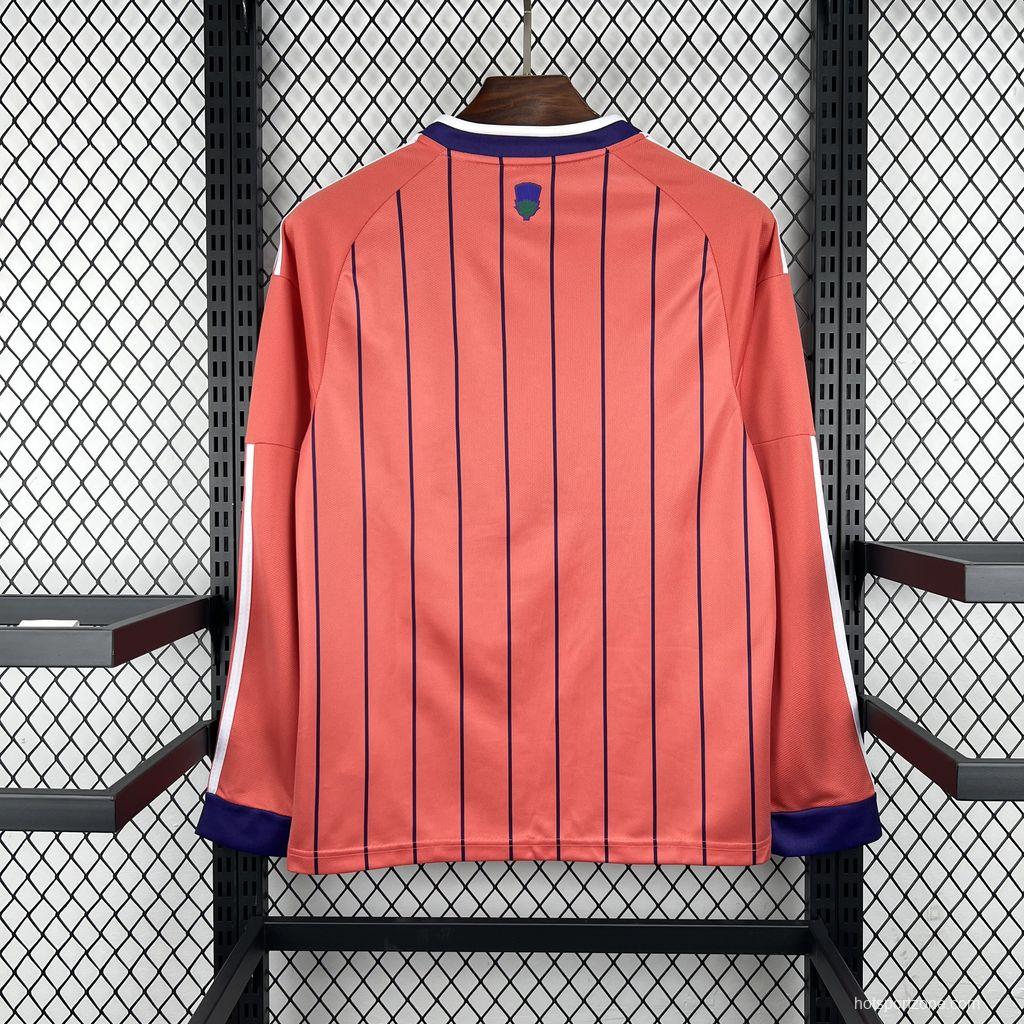 2026 Mens Scotland World Cup Away Long Sleeve Jersey