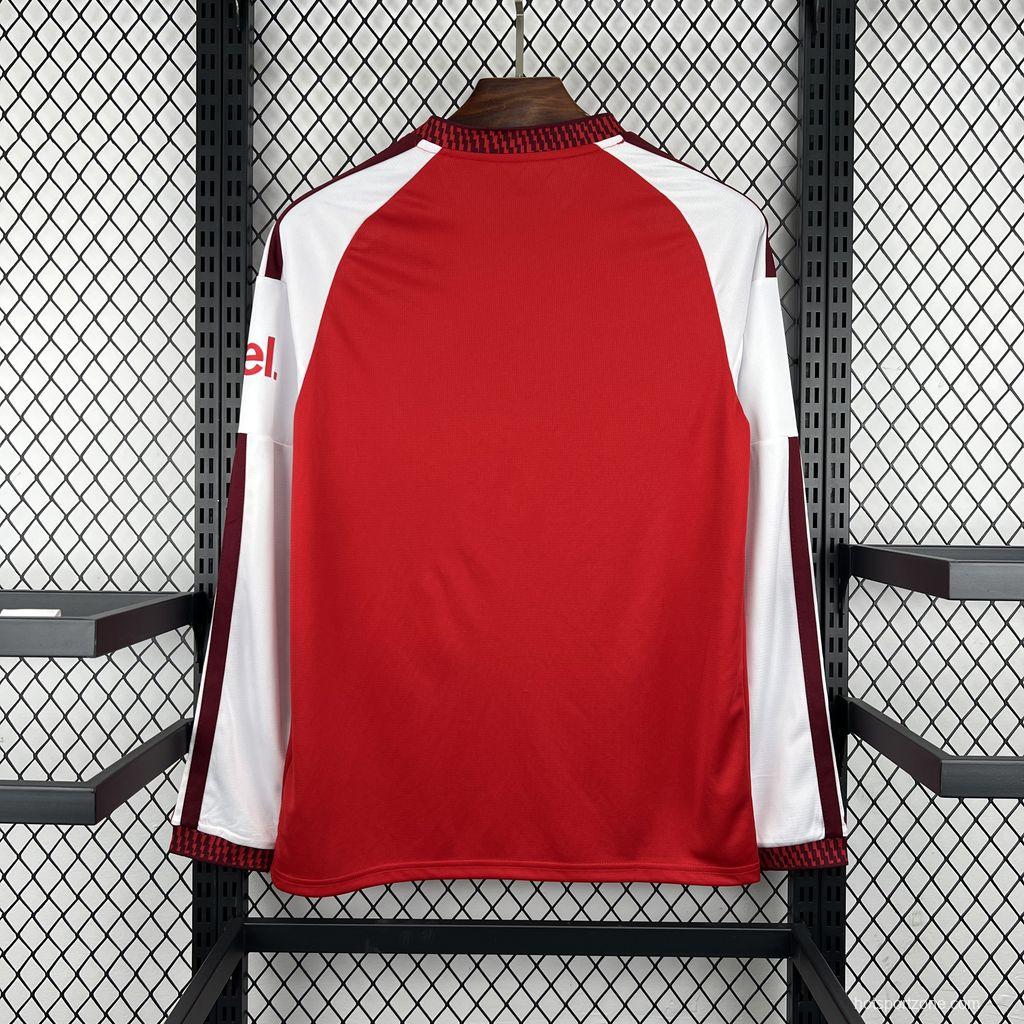 2026/27 Mens Arsenal Home Long Sleeve Jersey