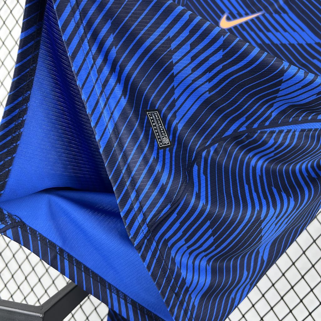 2026 Mens France World Cup Home Long Sleeve Jersey