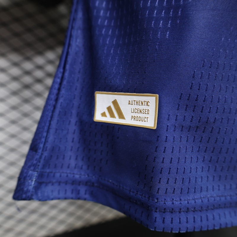 Player Version 26/27 Boca Juniors Home Blue and Yellow Horizontal Band Jersey
