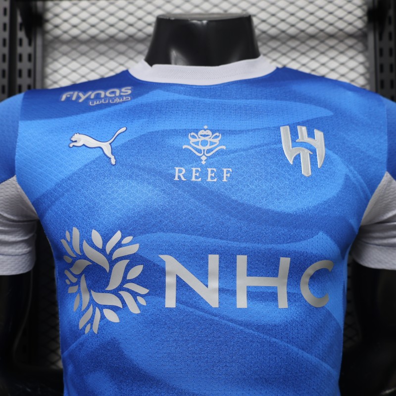 Player Version 26/27 Al-Hilal SFC Away Blue Jersey